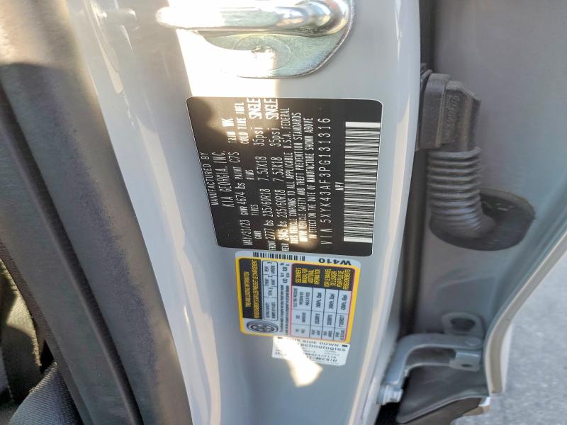 Aukcja sprzedaży 2023 Kia Sportage, vin: 5XYK43AF3PG131316, numer aukcji: 65091696