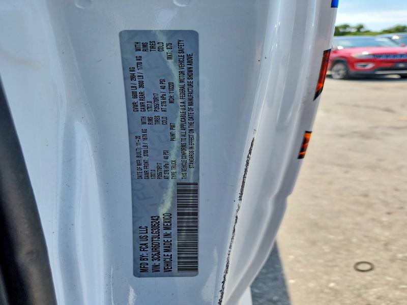 2020 Ram 1500 Classic მანქანა იყიდება აუქციონზე, vin: 3C6JR6DT3LG305243, აუქციონის ნომერი: 65670836