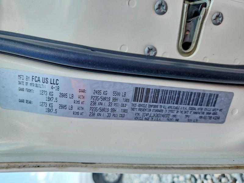 2019 Jeep Cherokee მანქანა იყიდება აუქციონზე, vin: 1C4PJLJN3KD148372, აუქციონის ნომერი: 66163516