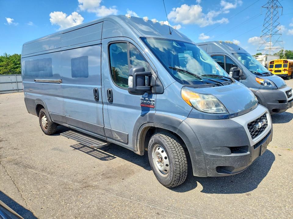Продажа на аукционе авто 2020 Ram Promaster 3500, vin: 3C6URVJG0LE139922, номер лота: 64734666