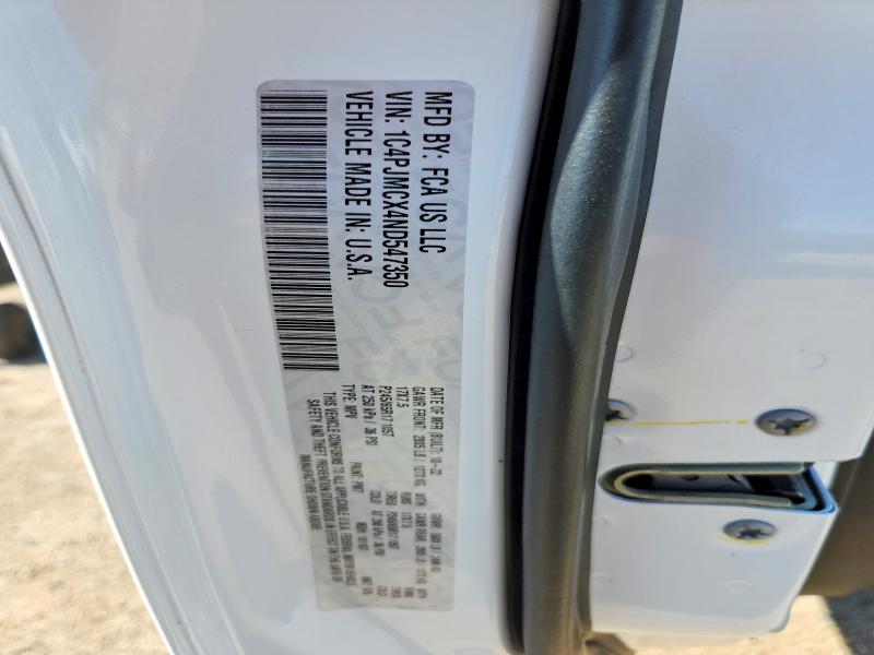 64690426 :رقم المزاد ، 1C4PJMCX4ND547350 vin ، 2022 Jeep Cherokee مزاد بيع