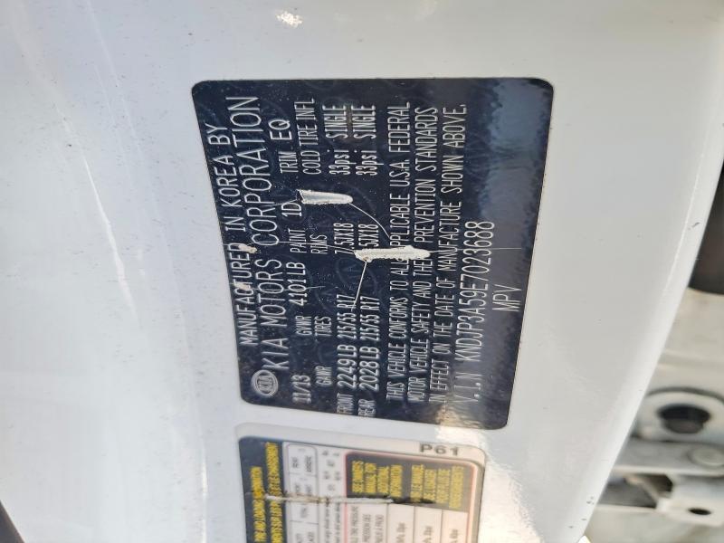 65817906 :رقم المزاد ، KNDJP3A59E7023688 vin ، 2014 Kia Soul مزاد بيع