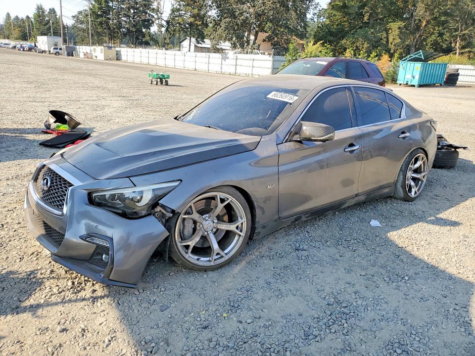 2018 Infiniti Q50 მანქანა იყიდება აუქციონზე, vin: JN1EV7ARXJM431343, აუქციონის ნომერი: 66260916