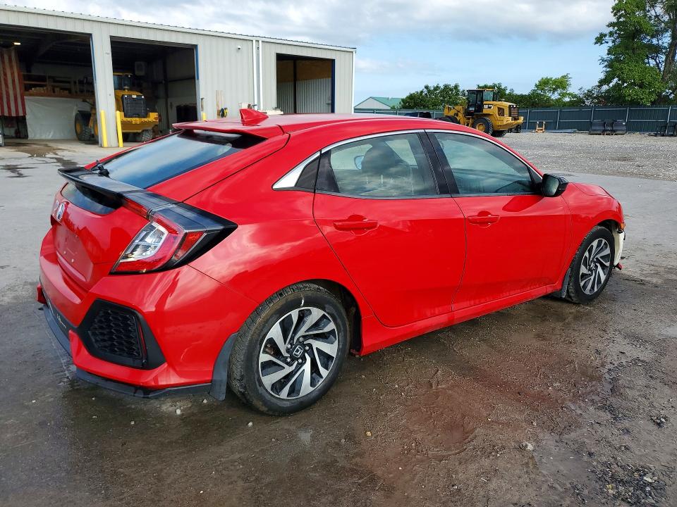 65935016 :رقم المزاد ، SHHFK7H22HU206922 vin ، 2017 Honda Civic مزاد بيع
