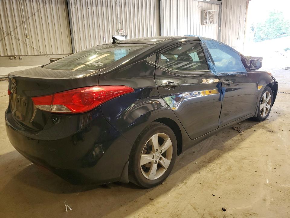 66454006 :رقم المزاد ، 5NPDH4AE2DH396632 vin ، 2013 Hyundai Elantra مزاد بيع