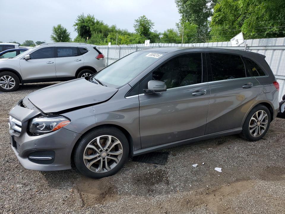 65694316 :رقم المزاد ، WDDMH4GB9FJ336473 vin ، 2015 Mercedes-benz B مزاد بيع