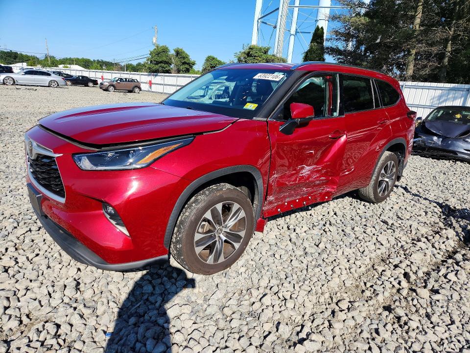 Aukcja sprzedaży 2021 Toyota Highlander, vin: 5TDGZRBH6MS534439, numer aukcji: 63922106