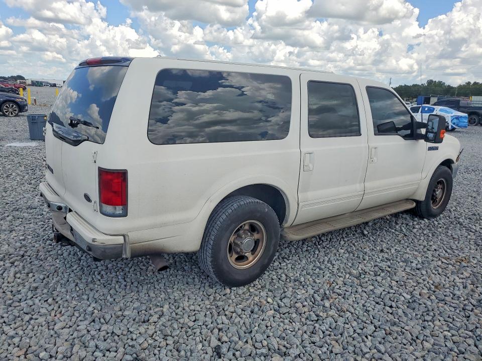2001 Ford Excursion მანქანა იყიდება აუქციონზე, vin: 1FMNU42F01EA10854, აუქციონის ნომერი: 65049626