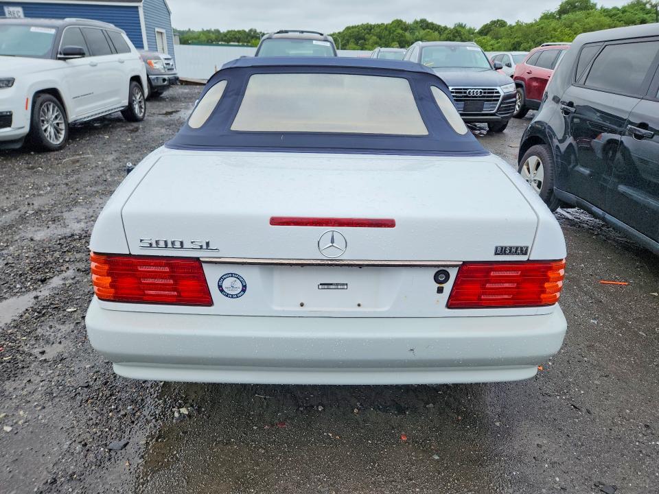 1992 Mercedes-benz 500 მანქანა იყიდება აუქციონზე, vin: WDBFA66E5NF053907, აუქციონის ნომერი: 62989356