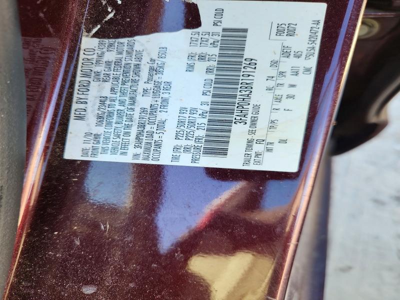 Aukcja sprzedaży 2011 Ford Fusion, vin: 3FAHP0HA3BR191269, numer aukcji: 64276456