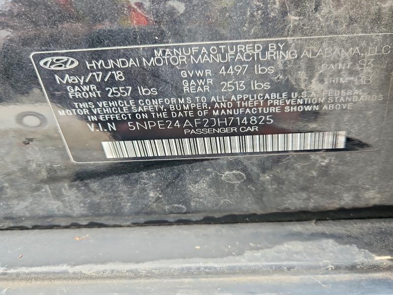 Продажа на аукционе авто 2018 Hyundai Sonata, vin: 5NPE24AF2JH714825, номер лота: 63378076