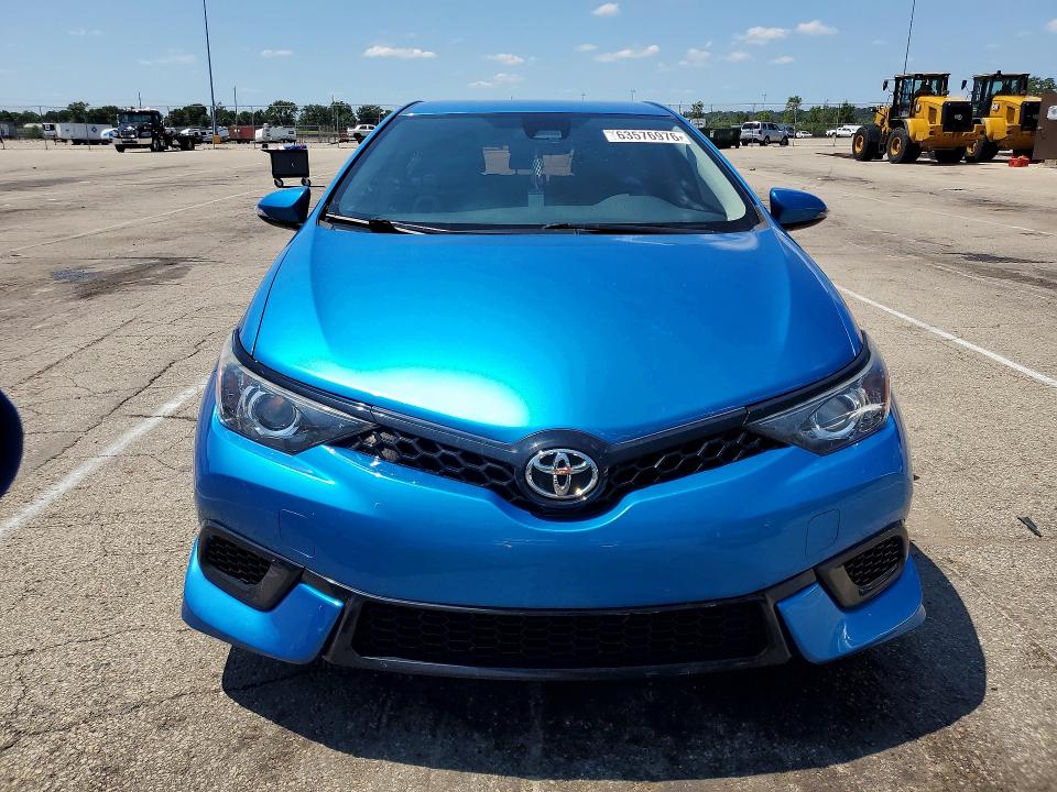 Aukcja sprzedaży 2018 Toyota Corolla Im, vin: JTNKARJE8JJ565995, numer aukcji: 63576976