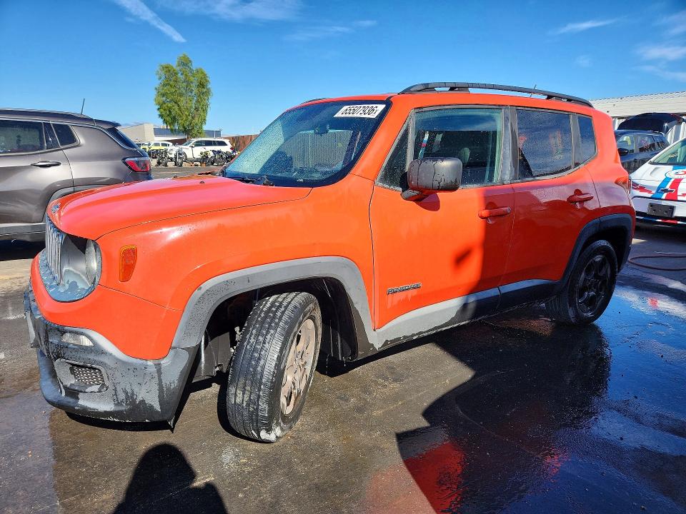 Продаж на аукціоні авто 2017 Jeep Renegade, vin: ZACCJAAB9HPF32210, номер лоту: 65507936