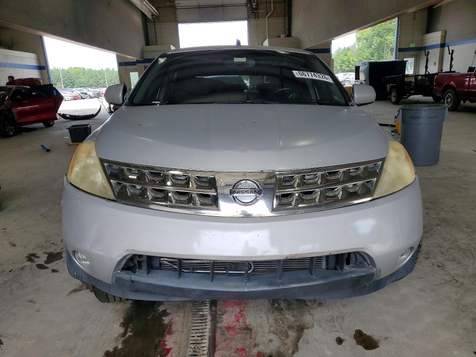 2005 Nissan Murano მანქანა იყიდება აუქციონზე, vin: JN8AZ08T55W302952, აუქციონის ნომერი: 66774326