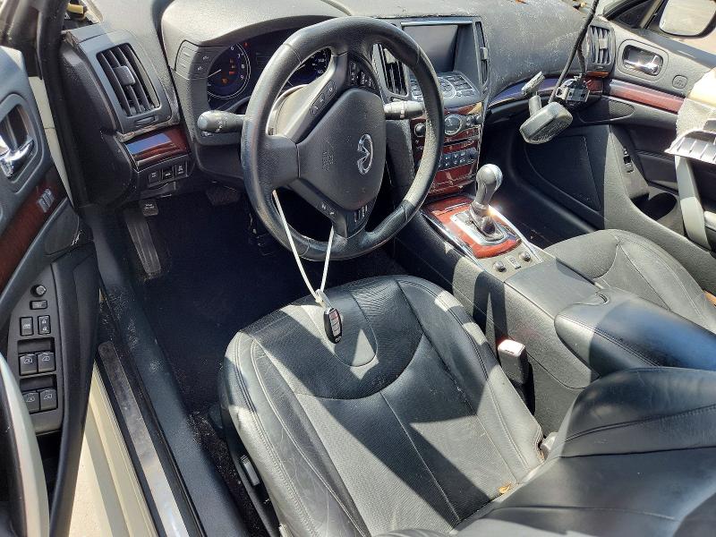 64716866 :رقم المزاد ، JN1CV6FE2AM353308 vin ، 2010 Infiniti G37 Convertible مزاد بيع