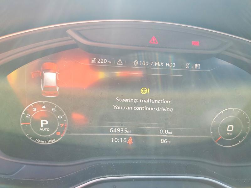 2018 Audi Q5 მანქანა იყიდება აუქციონზე, vin: WA1BNAFY9J2199966, აუქციონის ნომერი: 64305856