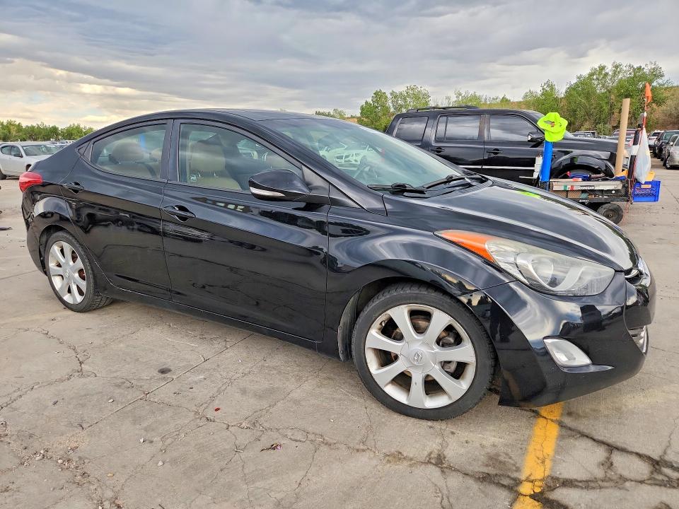 66987876 :رقم المزاد ، 5NPDH4AE2DH190629 vin ، 2013 Hyundai Elantra مزاد بيع