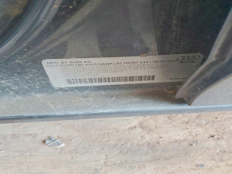 Aukcja sprzedaży 2013 Audi A4, vin: WAUBFAFL1DN003414, numer aukcji: 64541446