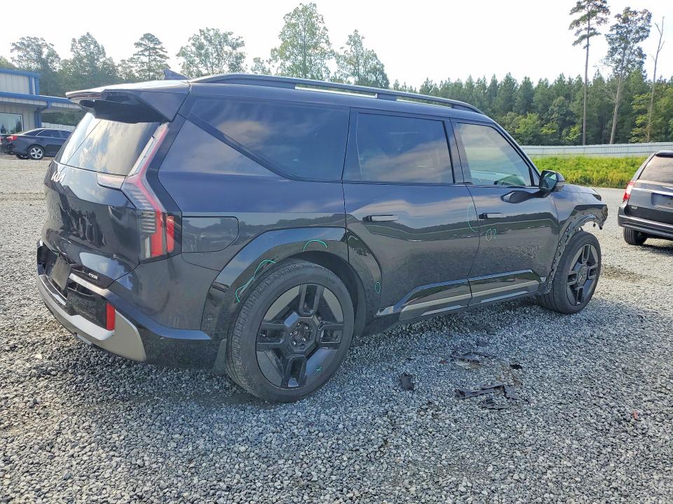 2024 Kia Ev9 მანქანა იყიდება აუქციონზე, vin: KNDAEFS57R6025621, აუქციონის ნომერი: 63804126