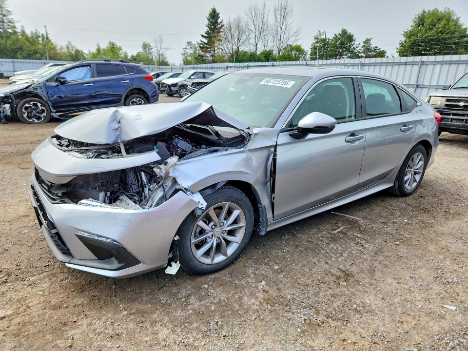 66723796 :رقم المزاد ، 2HGFE2F39NH122501 vin ، 2022 Honda Civic مزاد بيع