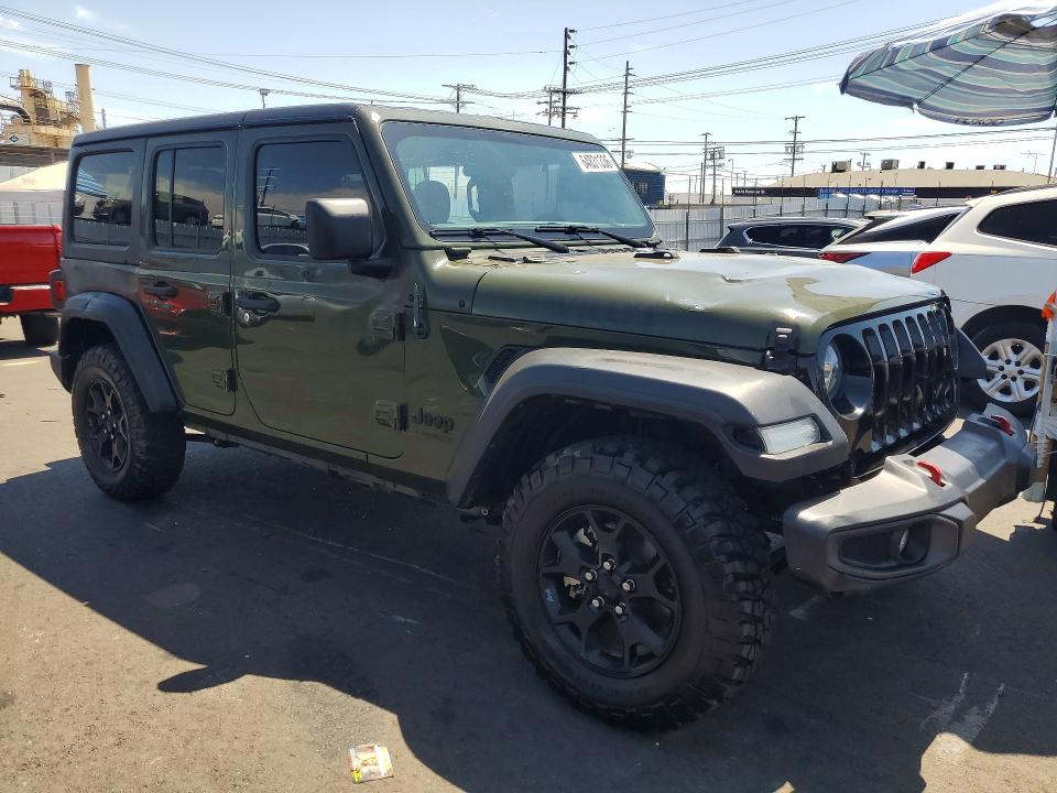 2022 Jeep Wrangler Unlimited მანქანა იყიდება აუქციონზე, vin: 1C4HJXDG2NW196267, აუქციონის ნომერი: 64831336