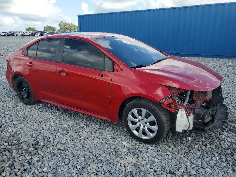 Продажа на аукционе авто 2021 Toyota Corolla, vin: 5YFEPMAE0MP196116, номер лота: 65640016