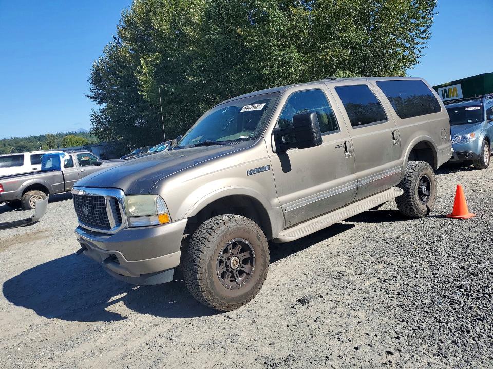 2004 Ford Excursion მანქანა იყიდება აუქციონზე, vin: 1FMSU43P04EC19381, აუქციონის ნომერი: 64675626