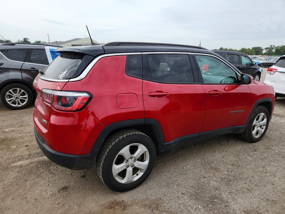 2018 Jeep Compass მანქანა იყიდება აუქციონზე, vin: 3C4NJDBB6JT456825, აუქციონის ნომერი: 67101616