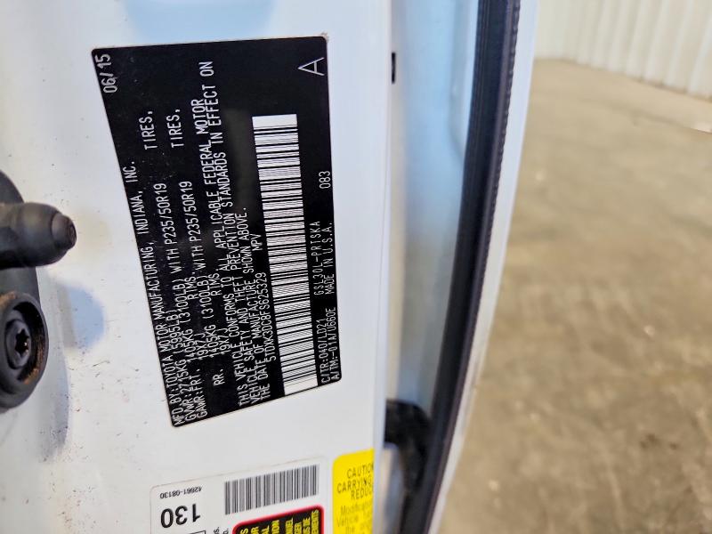 64255426 :رقم المزاد ، 5TDXK3DC8FS625329 vin ، 2015 Toyota Sienna مزاد بيع