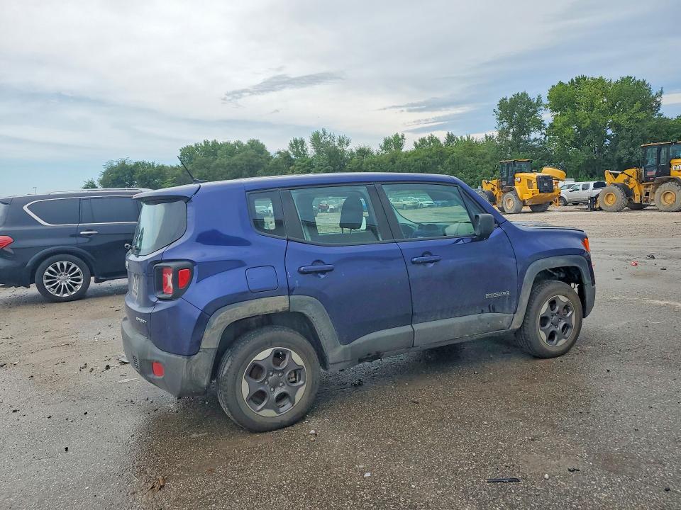 Продажа на аукционе авто 2016 Jeep Renegade, vin: ZACCJBATXGPD25970, номер лота: 64852156