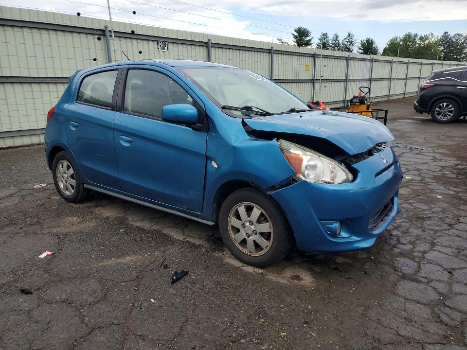 64075396 :رقم المزاد ، ML32A4HJ1FH059601 vin ، 2015 Mitsubishi Mirage مزاد بيع