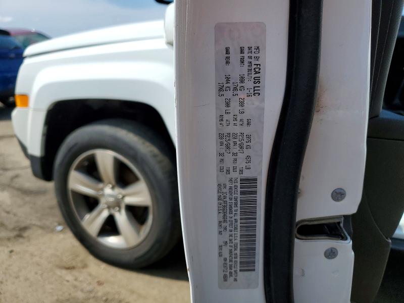 66354226 :رقم المزاد ، 1C4NJRFB6GD646646 vin ، 2016 Jeep Patriot مزاد بيع