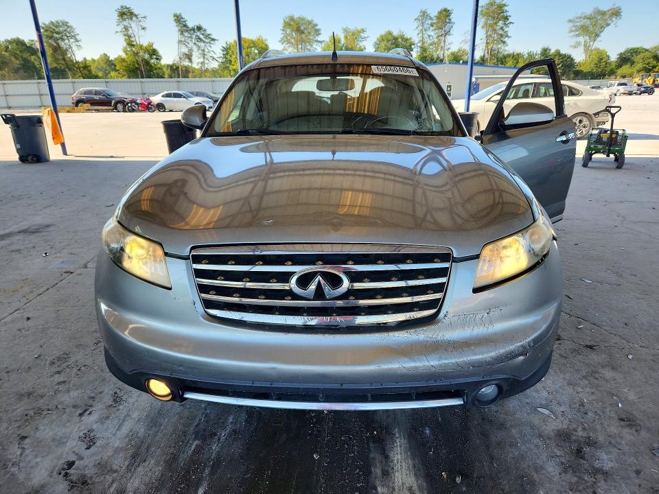 Aukcja sprzedaży 2007 Infiniti Fx35, vin: JNRAS08UX7X102669, numer aukcji: 65660466