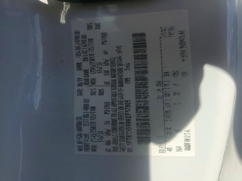 Продажа на аукционе авто 2019 Ford F350, vin: 1FT8X3B69KEF57805, номер лота: 66274076