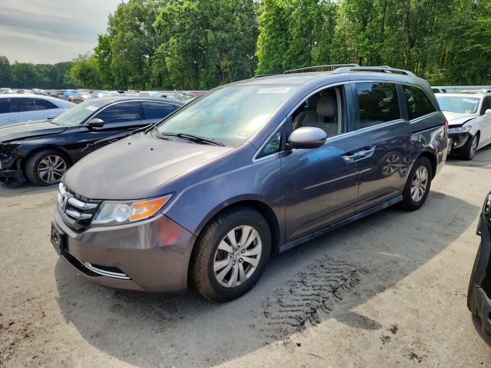 67100886 :رقم المزاد ، 5FNRL5H34GB019673 vin ، 2016 Honda Odyssey مزاد بيع
