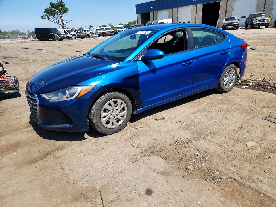 Продажа на аукционе авто 2017 Hyundai Elantra, vin: KMHD74LF1HU400685, номер лота: 63796696