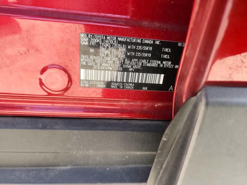 Aukcja sprzedaży 2021 Toyota Rav4, vin: 2T3C1RFV1MW112566, numer aukcji: 64921846