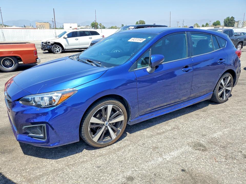 2017 Subaru Impreza მანქანა იყიდება აუქციონზე, vin: 4S3GTAK66H3738635, აუქციონის ნომერი: 64241046