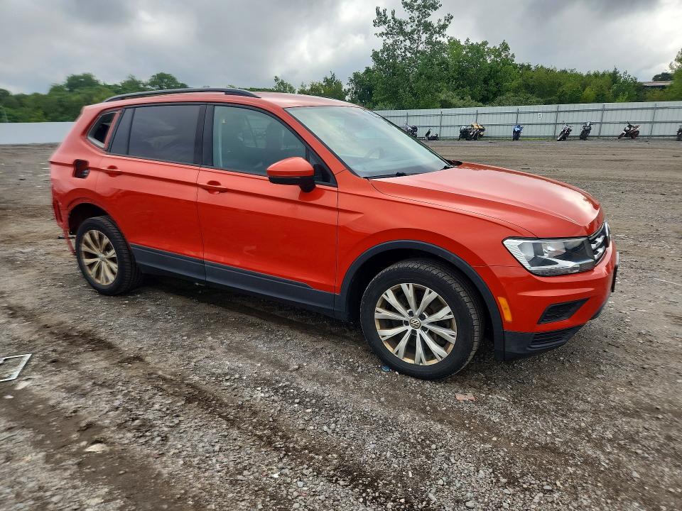 2018 Volkswagen Tiguan მანქანა იყიდება აუქციონზე, vin: 3VV0B7AX5JM109360, აუქციონის ნომერი: 64835016