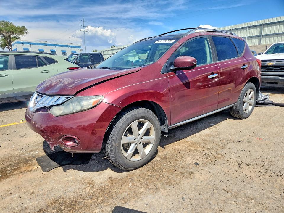 Aukcja sprzedaży 2009 Nissan Murano, vin: JN8AZ18U69W103705, numer aukcji: 67169186