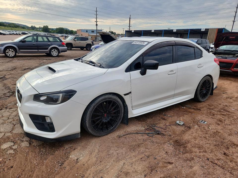 2015 Subaru Wrx მანქანა იყიდება აუქციონზე, vin: JF1VA1D62F9825345, აუქციონის ნომერი: 64510926
