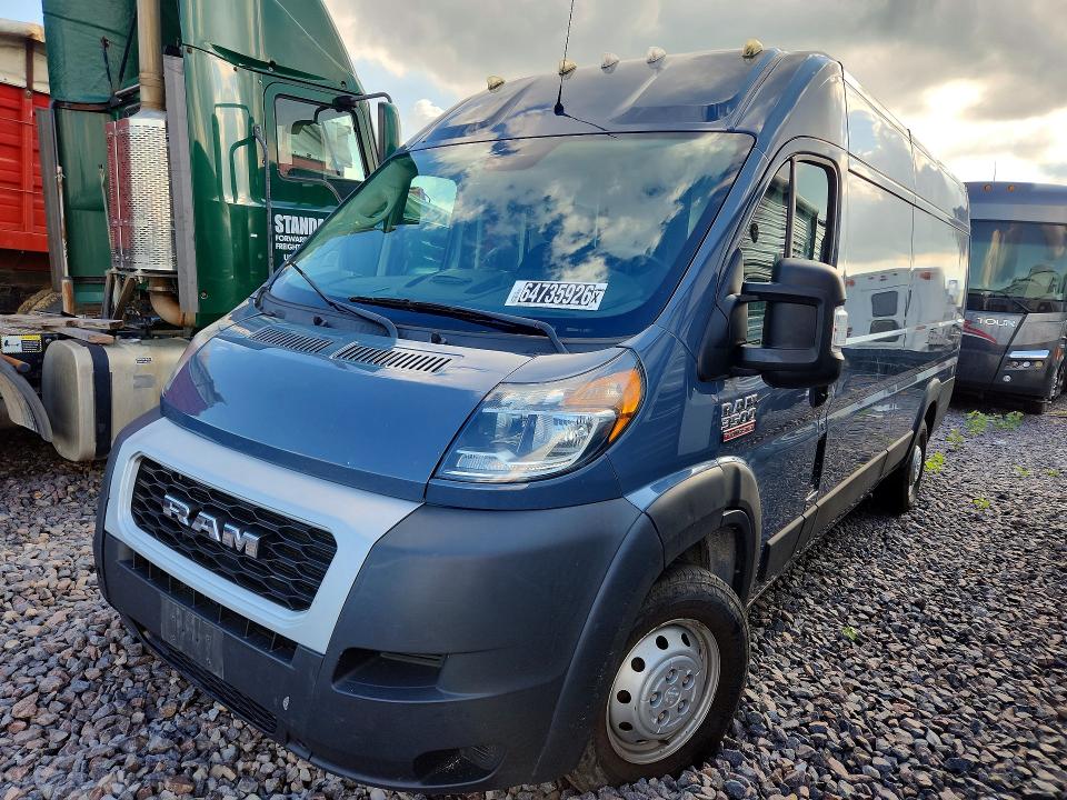 Продаж на аукціоні авто 2021 Ram Promaster 3500, vin: 3C6MRVJG5ME536320, номер лоту: 64735926