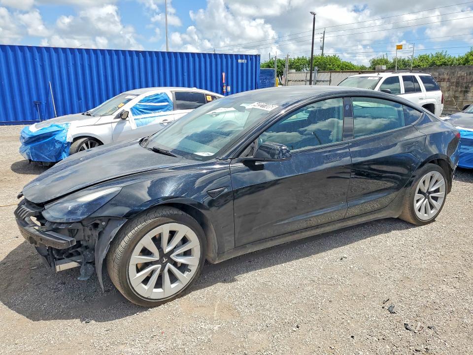 Aukcja sprzedaży 2022 Tesla Model 3, vin: 5YJ3E1EAXNF372038, numer aukcji: 64221106