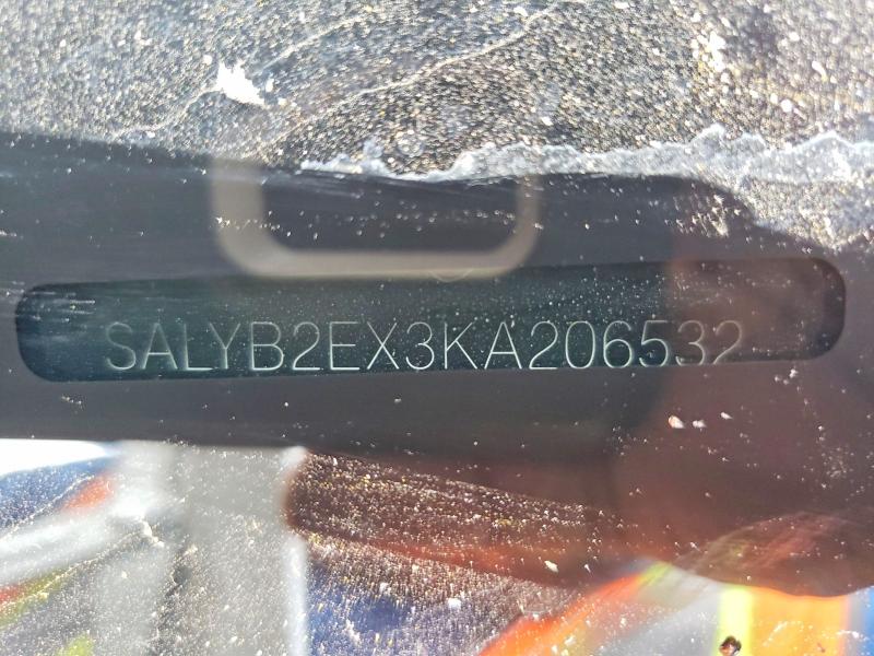 Aukcja sprzedaży 2019 Land Rover Range Rover Velar, vin: SALYB2EX3KA206532, numer aukcji: 64711986