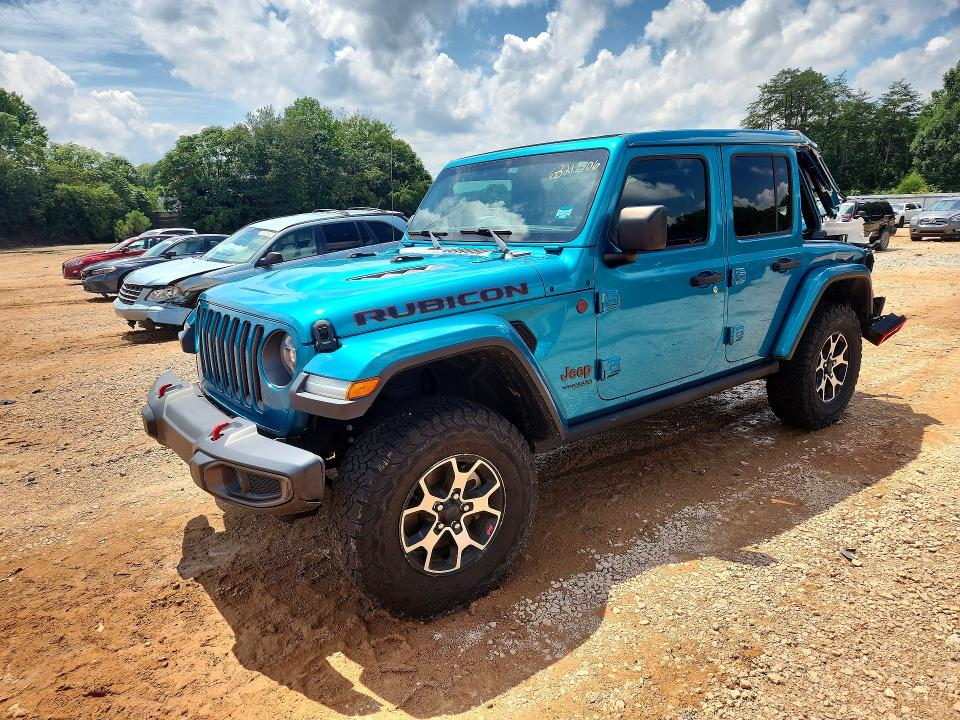 63219706 :رقم المزاد ، 1C4HJXFG7LW193455 vin ، 2020 Jeep Wrangler Unlimited مزاد بيع