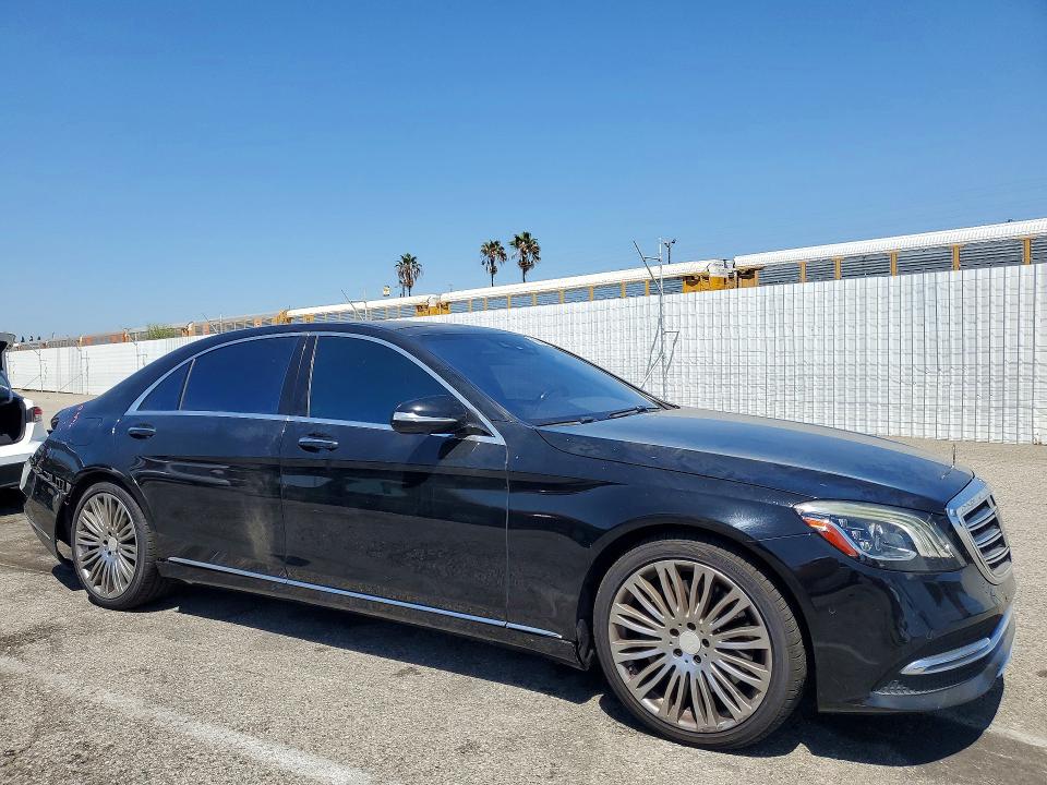 2018 Mercedes-benz S მანქანა იყიდება აუქციონზე, vin: WDDUG6GBXJA347053, აუქციონის ნომერი: 64504826