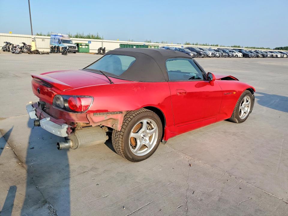 2000 Honda S2000 მანქანა იყიდება აუქციონზე, vin: JHMAP1143YT000588, აუქციონის ნომერი: 63606236