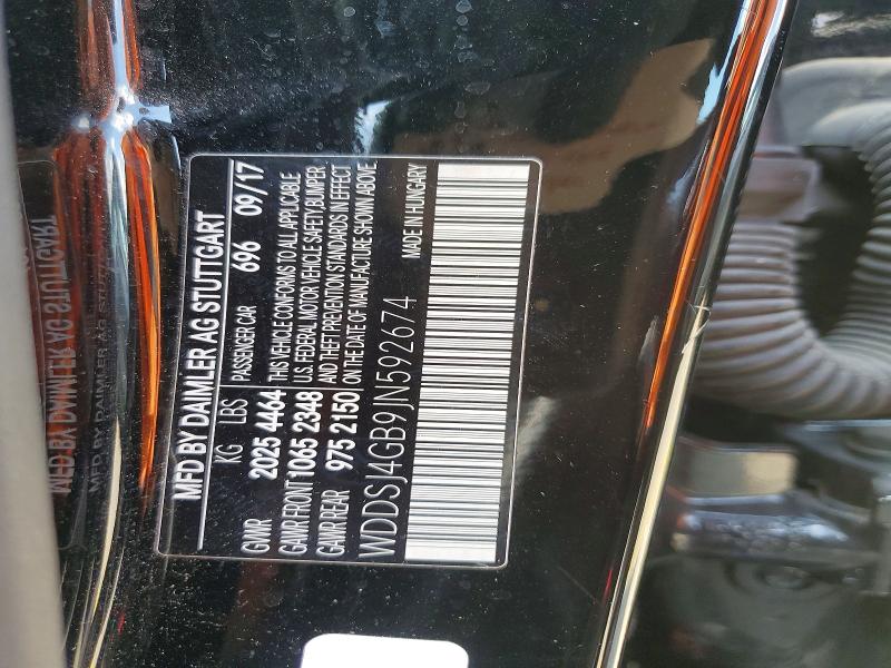 Продаж на аукціоні авто 2018 Mercedes-benz Cla, vin: WDDSJ4GB9JN592674, номер лоту: 66532206