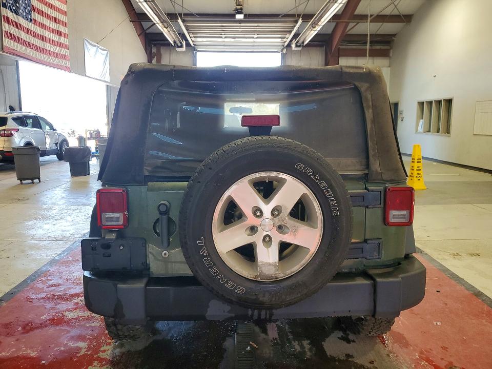 66496186 :رقم المزاد ، 1J4FA24107L112144 vin ، 2007 Jeep Wrangler مزاد بيع