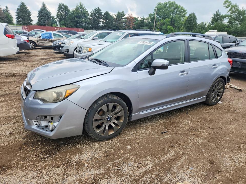 2015 Subaru Impreza მანქანა იყიდება აუქციონზე, vin: JF1GPAU65F8205151, აუქციონის ნომერი: 65339746
